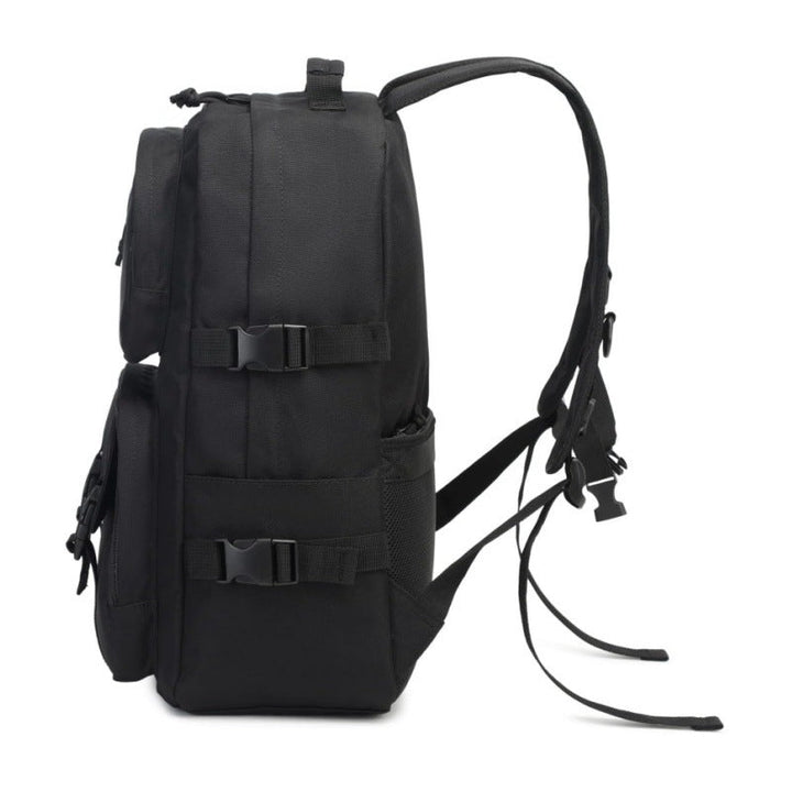 Multi-functional outdoor backpack with reinforced carrying straps and multiple compartments Kalsten