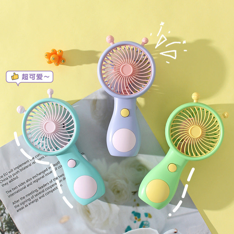 Unisex Portable Hand Fan with Flexible Handle and Stylish Design Kalsten