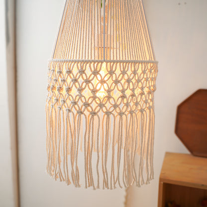 Decorative Macramé Hanging Lantern Acalora