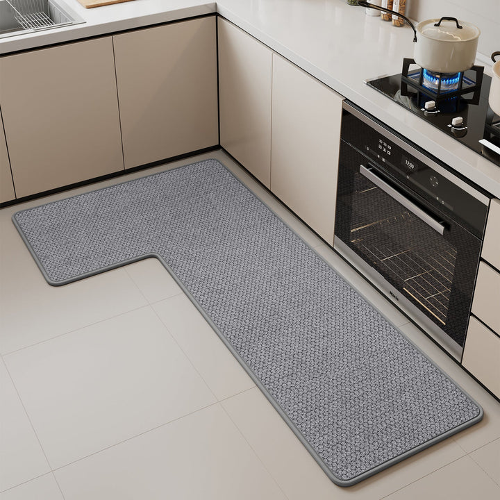L-Shaped Anti-Fatigue Kitchen Mat Kalsten