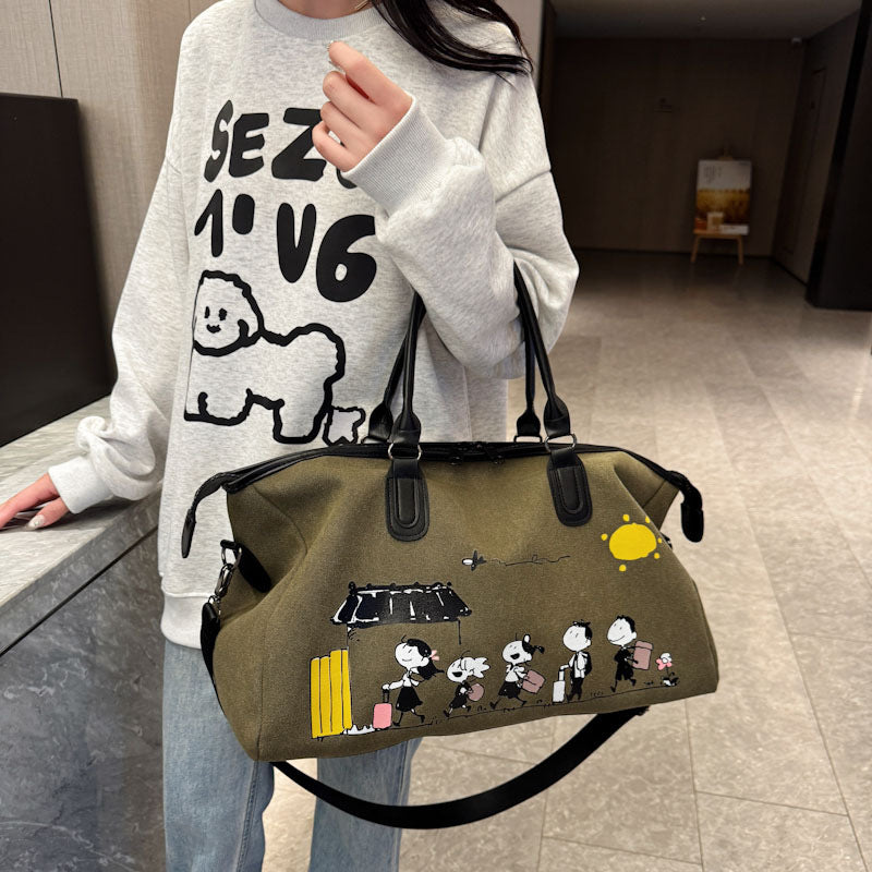 Multifunctional leisure travel bag with colorful design Kalsten