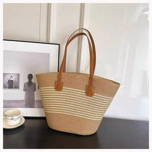Trendy Woven Beach Bag Kalsten
