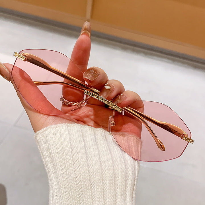 Women's extravagant sunglasses with sparkling accents Kalsten