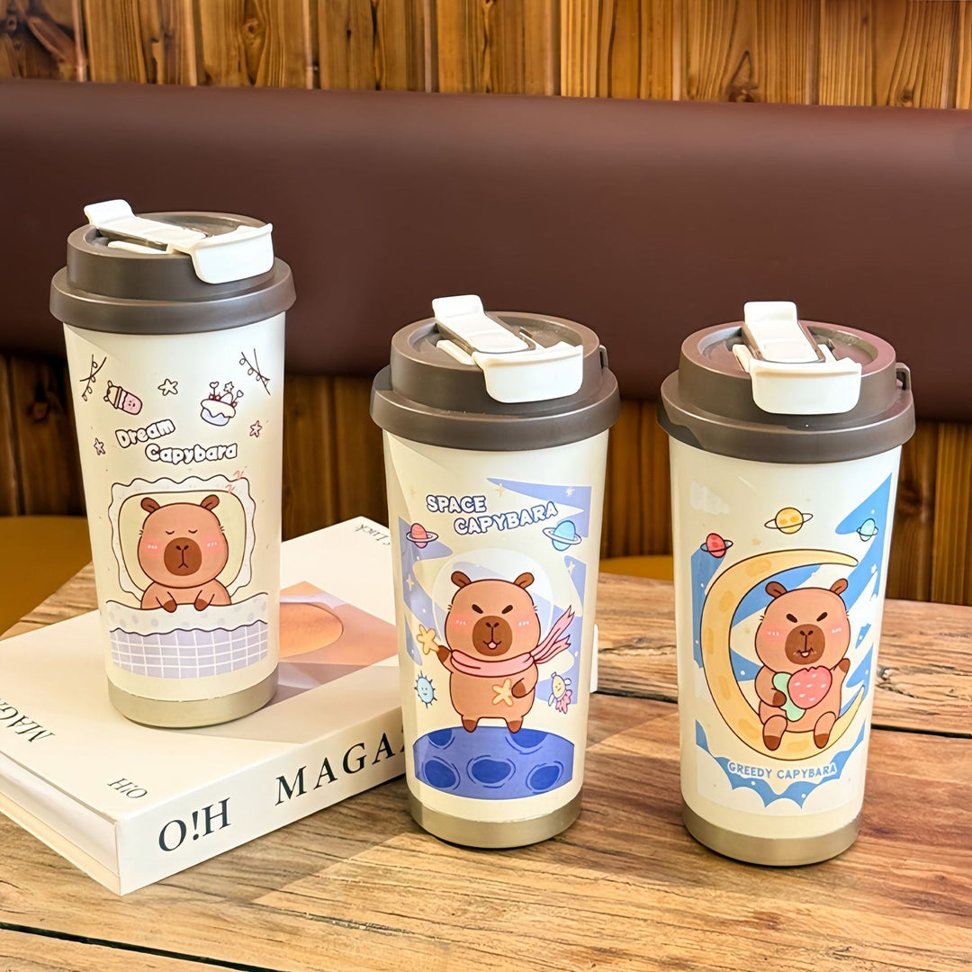 Ladies Insulated Drinking Bottle with Colorfully Designed Animal Motif Kalsten