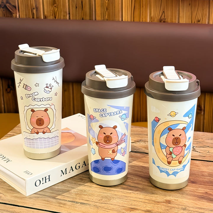 Ladies Insulated Drinking Bottle with Colorfully Designed Animal Motif Kalsten