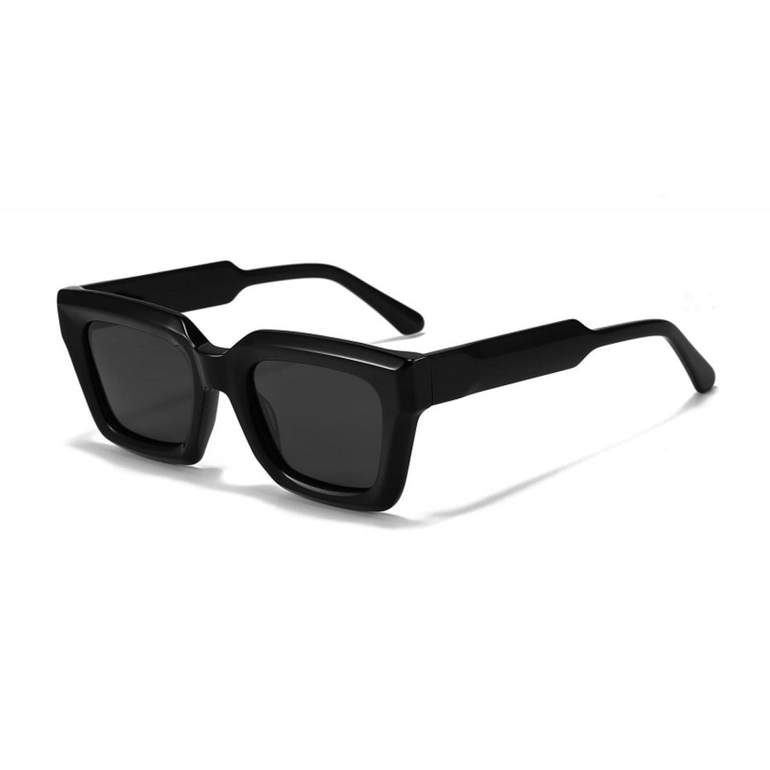 Women's square sunglasses with a modern plastic frame and soft lenses Kalsten