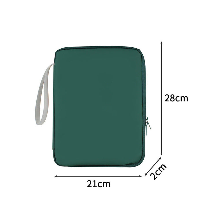 Slim Zip-Up Document Holder Kalsten