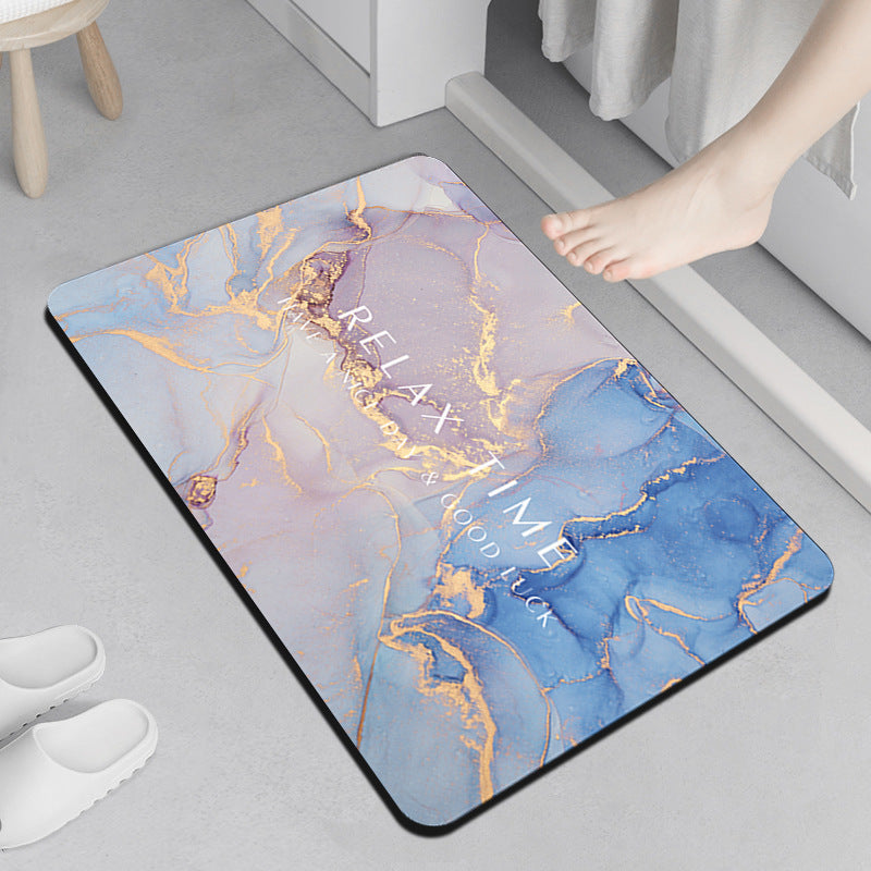 Relaxation-Themed Comfort Bath Mat Kalsten