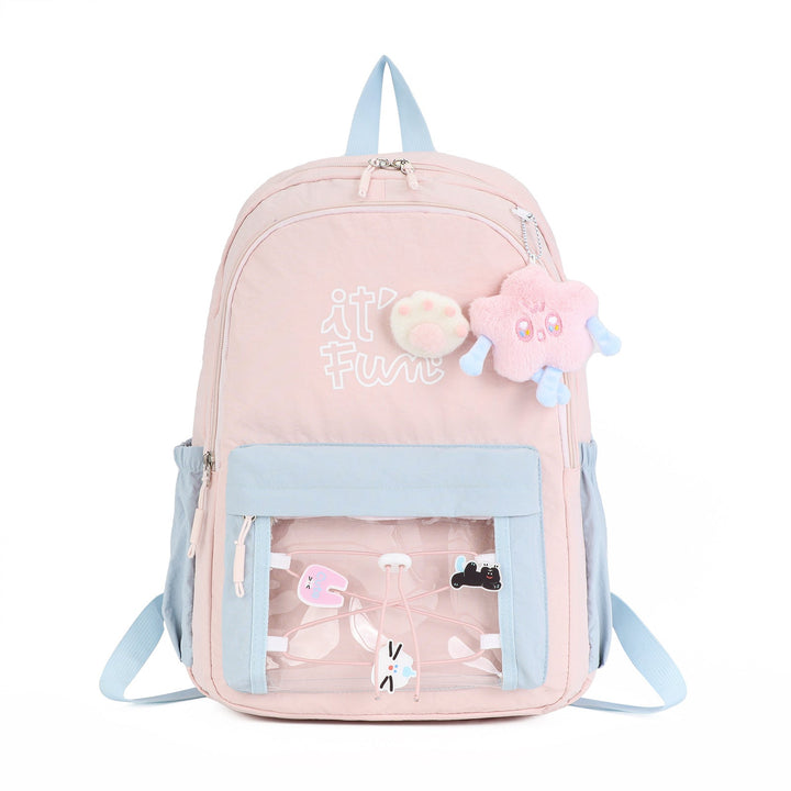 Backpacks with Transparent Front Pockets From Kalsten