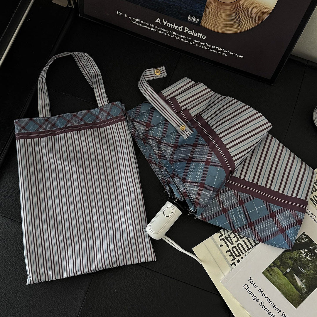 Women's foldable shopping bag with umbrella Kalsten