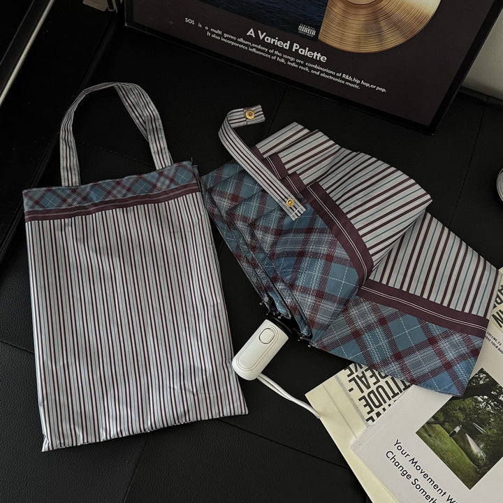 Women's foldable shopping bag with umbrella Kalsten