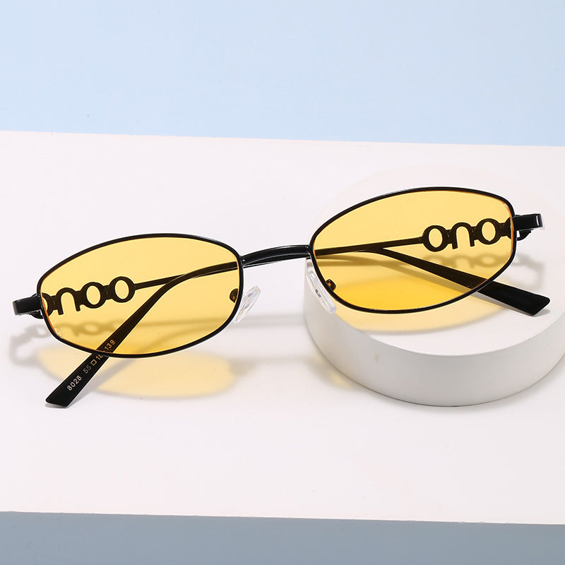Fashionable Sunglasses in Elegant Oval Design Kalsten