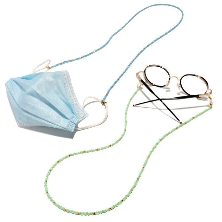 Double-Strand Beaded Eyewear Chain kalsten