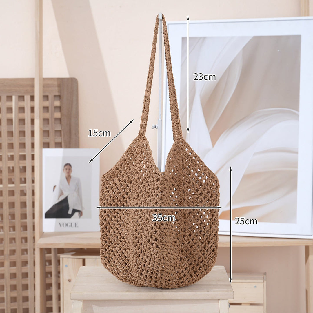 Handcrafted mesh tote bag Kalsten