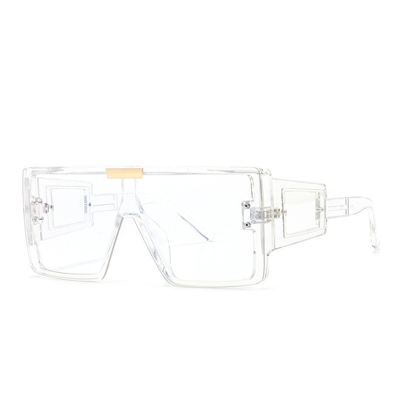 Women's stylish sunglasses in futuristic style with large frame Kalsten