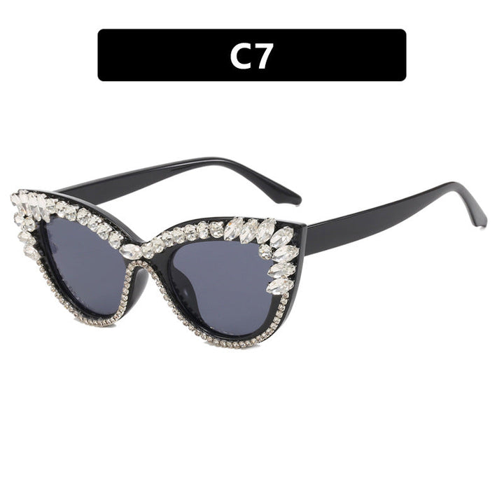 Women's extravagant Cat-Eye sunglasses with sparkling rhinestone embellishment Kalsten