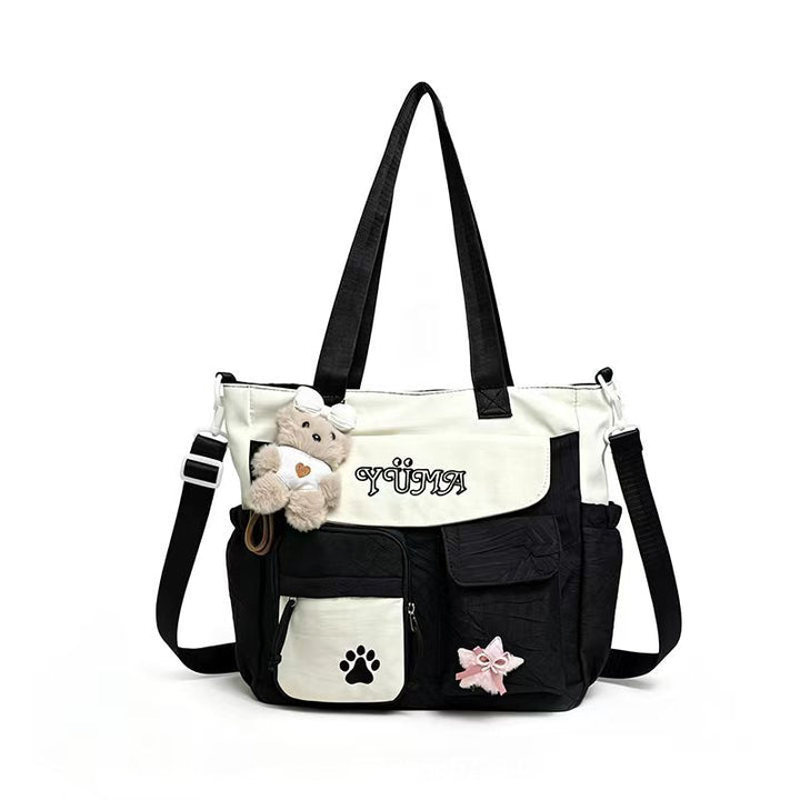 Multi-Functional Canvas Shoulder Bag Kalsten