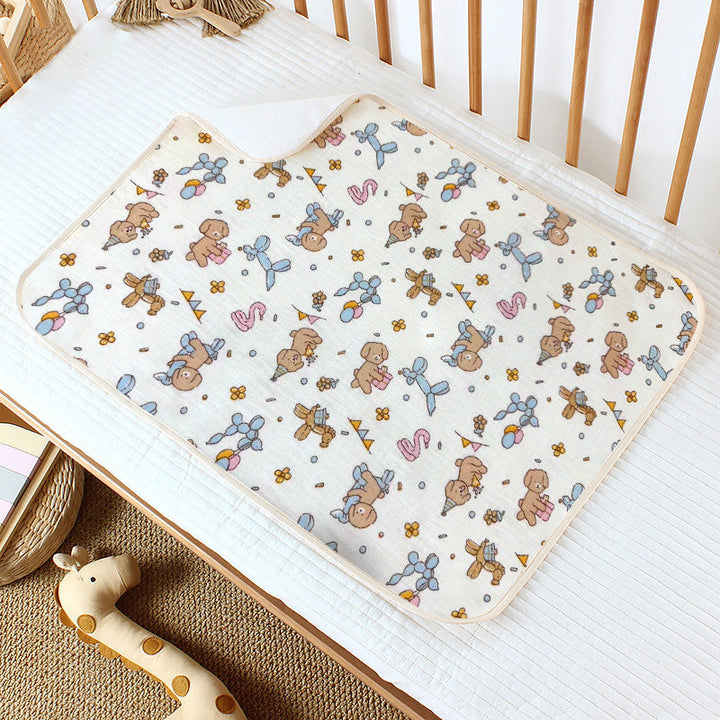 Ladies changing pad with cheerful floral pattern Kalsten