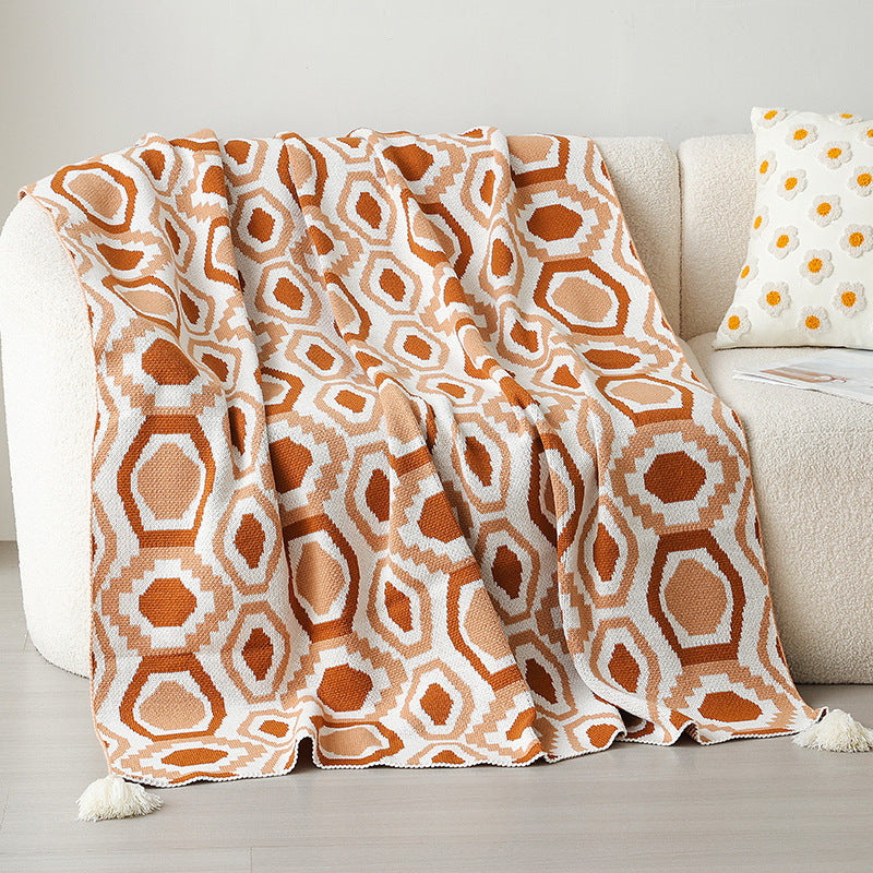 Ladies decorative throw blanket Kalsten
