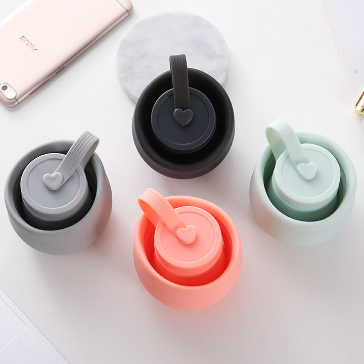 Ladies Foldable Silicone Drinking Bottle with Secure Closure Kalsten