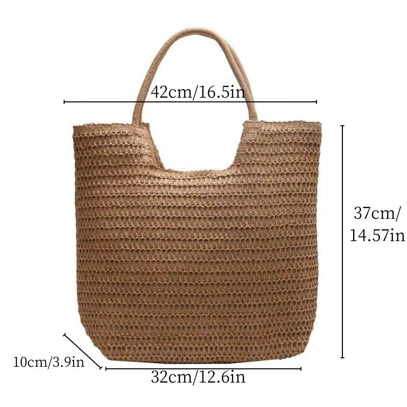 Structured Macrame Shopper Kalsten