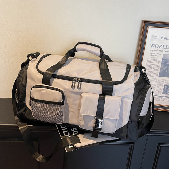 Sporty multifunctional travel bag with external pocket Kalsten