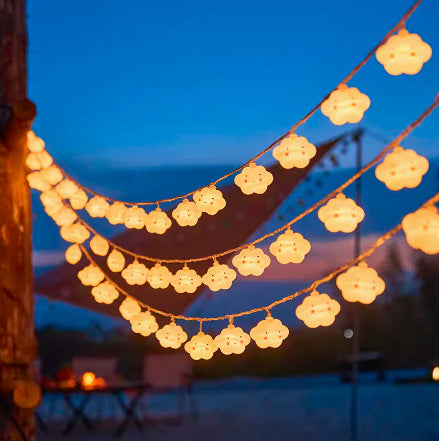 Outdoor Solar Star And Globe String Lights With Waterproof Copper Wire Kalsten