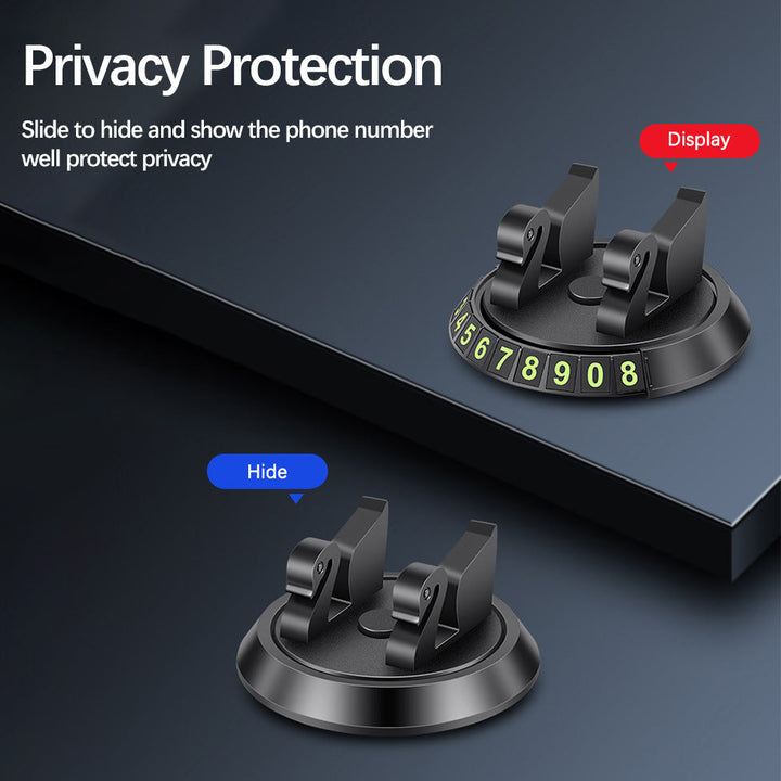 Unisex Multifunctional Holder for Parking Numbers Kalsten