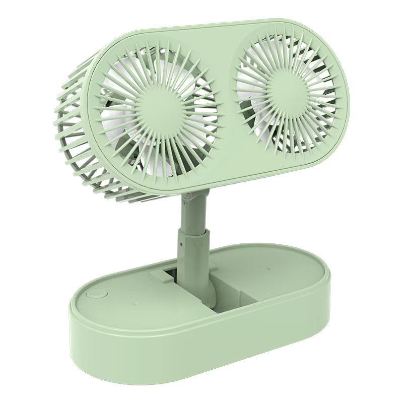 Ladies double rotatable table fan Kalsten