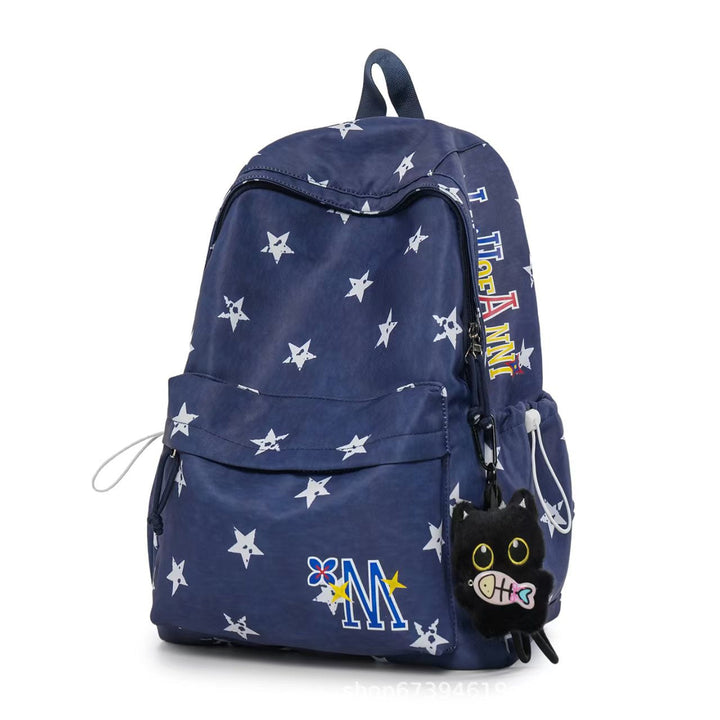 Star-Patterned Daily Use Backpack Kalsten
