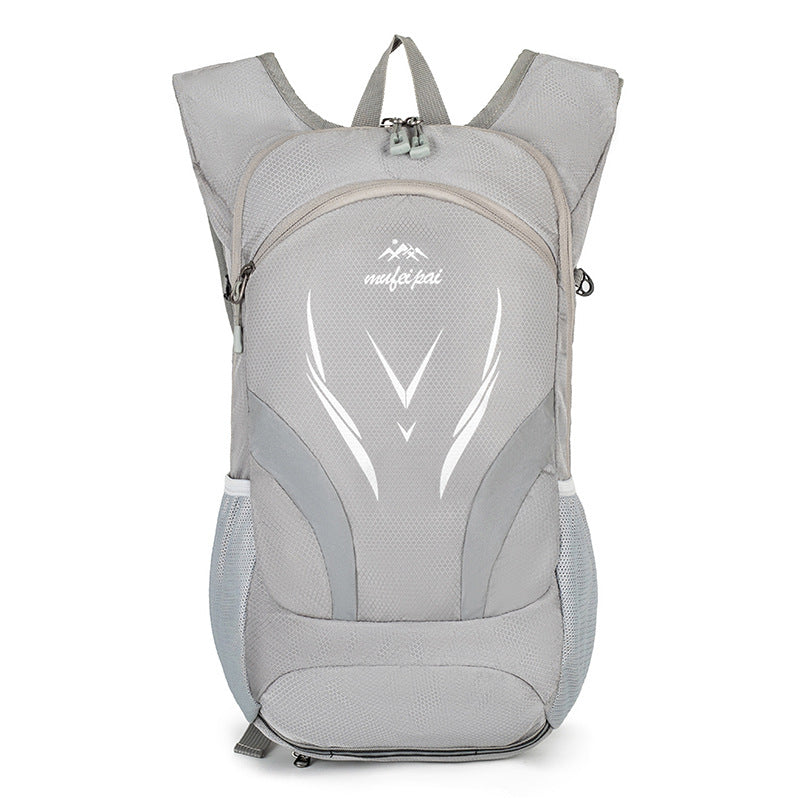Unisex nan lighter hydration backpack with integrated hydration system breathable mesh back and side mesh outer pockets Kalsten