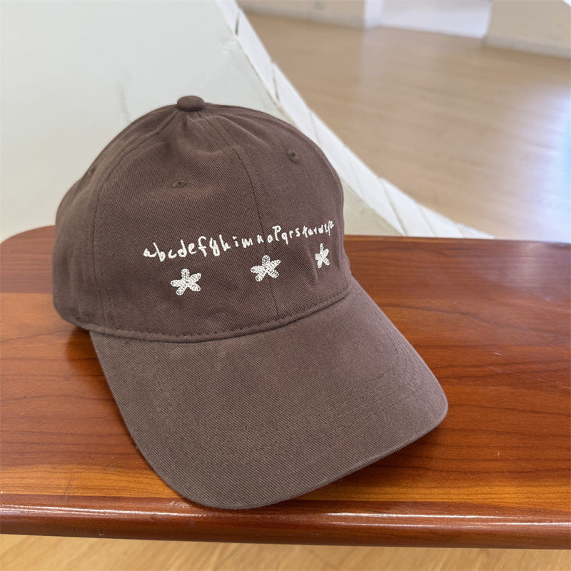 Women's Casual Embroidered Cotton Baseball Cap Kalsten