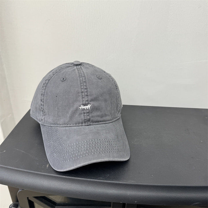 Men's Frayed Cotton Adjustable Baseball Cap Kalsten