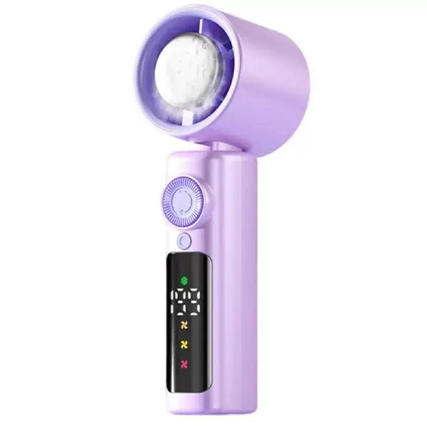 Unisex one size compact wireless turbine air circulator with digital LED display precise speed selection Kalsten
