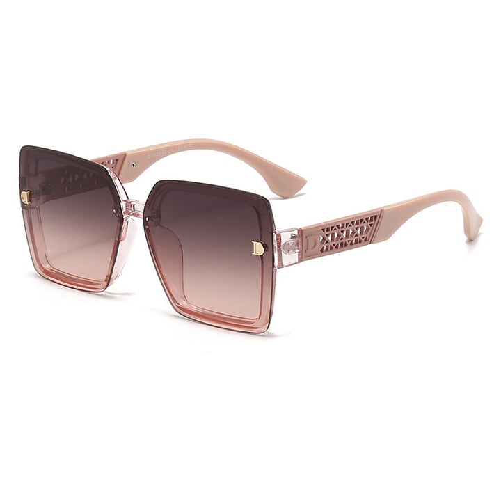 Ladies fashionable square sunglasses with sturdy frame and UV protection Kalsten