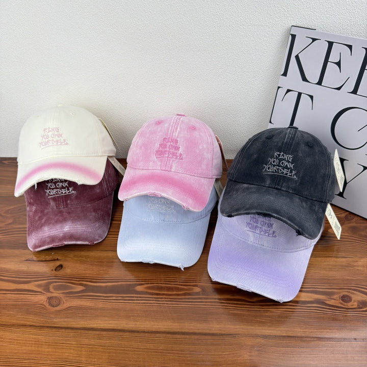 Women's Distressed Motivational Baseball Cap Kalsten
