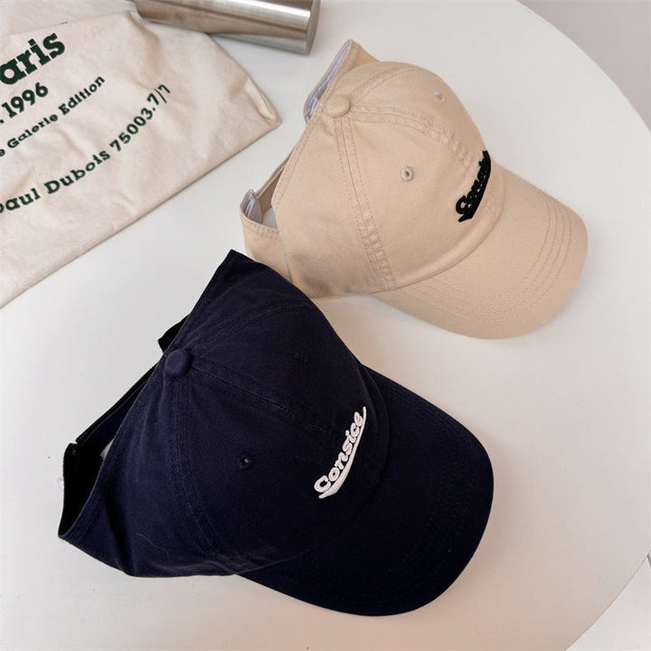 Unisex Casual Embroidered Cotton Cap Kalsten