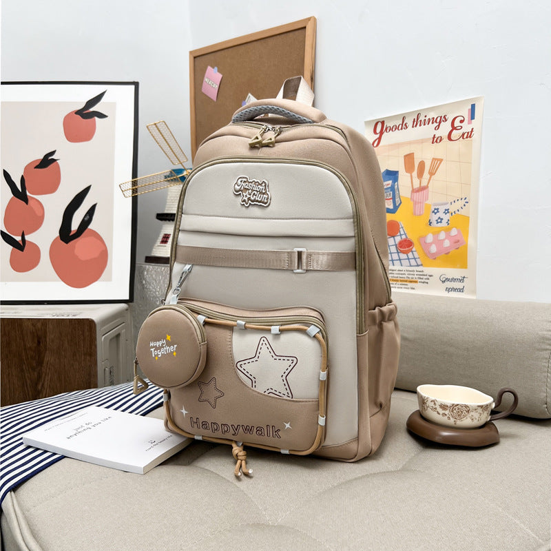 Functional Multi-Pocket School Backpack