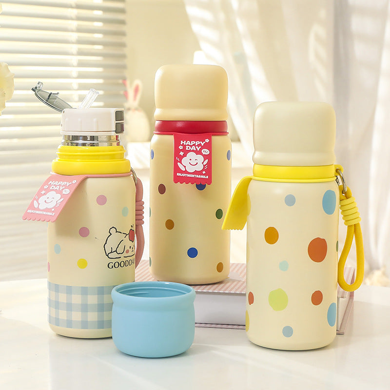 Women's insulated bottle with cute bear design Kalsten