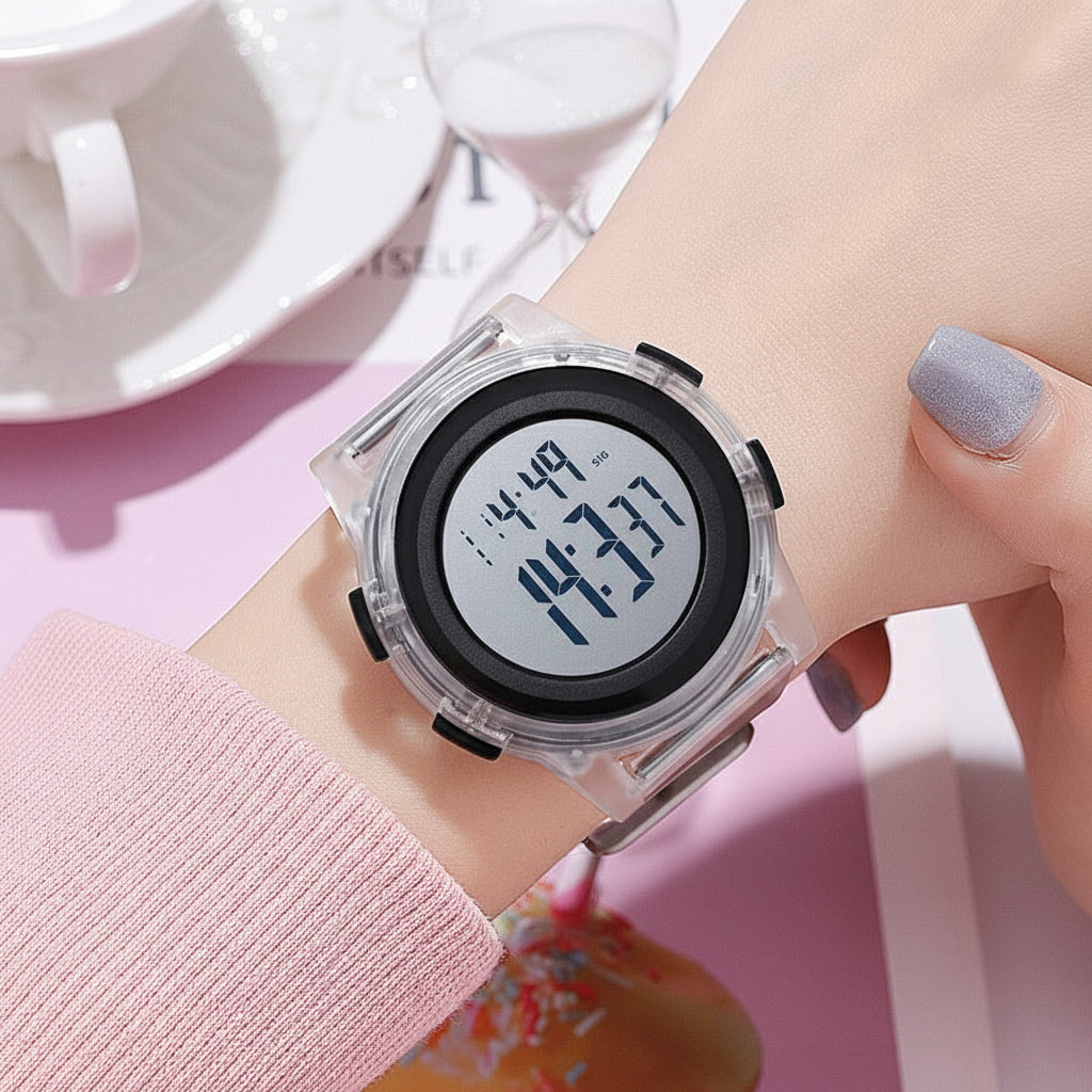 BowLift | Charlie Ultra-Thin Waterproof Digital Sports Watch for Men