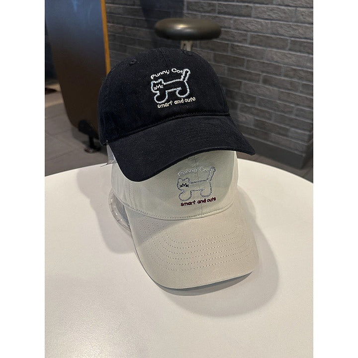 Women's Playful Cat-Themed Baseball Cap Kalsten
