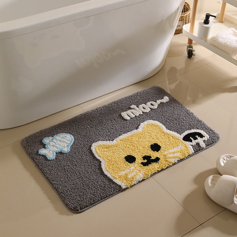 Cute Panda Bath Rug Kalsten