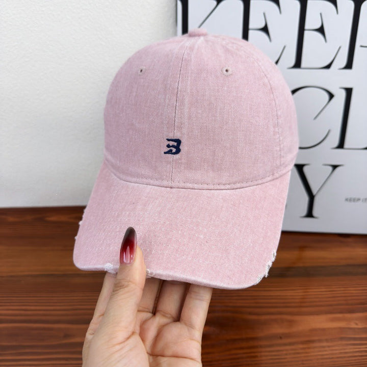 Unisex Distressed Cotton Baseball Cap Kalsten 1784083761