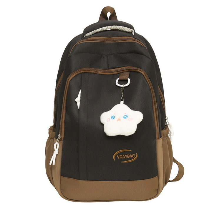 Trendy Multi-Pocket School Backpack Kalsten