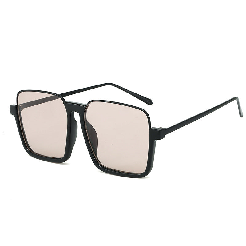 Women's square sunglasses with transparent frame and polarized lenses Kalsten