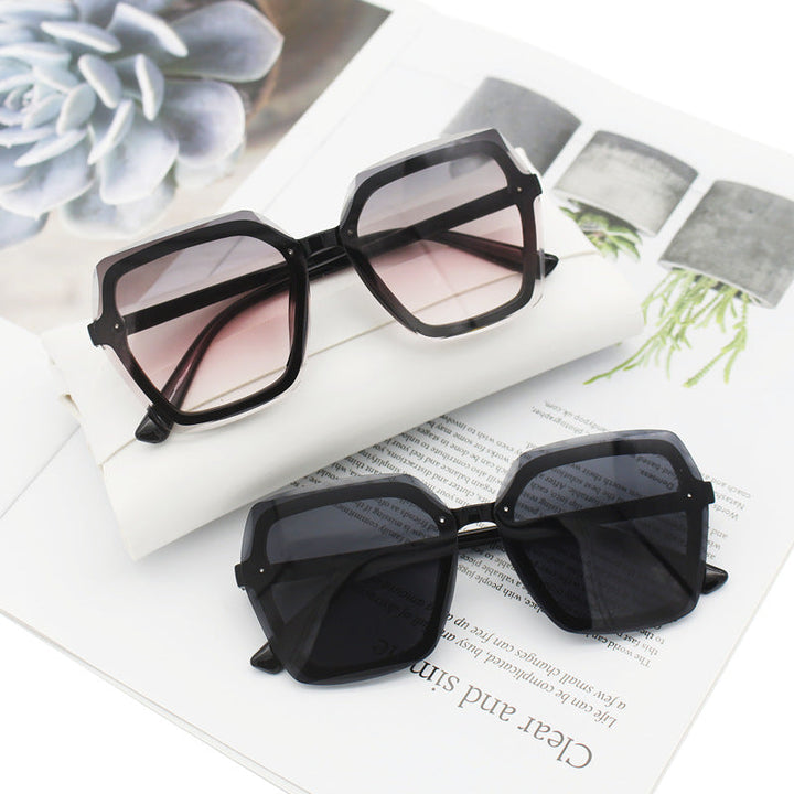 Women's oversized geometric sunglasses Kalsten