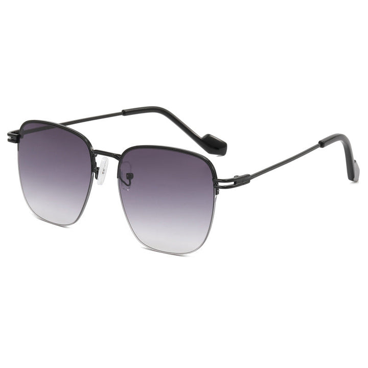 Women Designer Glasses with Square Frame and Glossy Metal Structure Kalsten