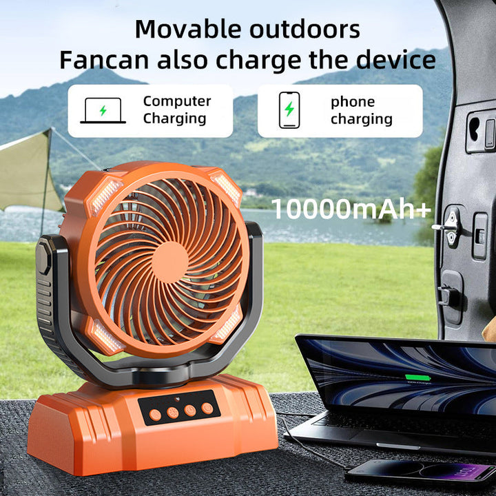 Unisex Portable USB Fan with Power Bank Function Kalsten