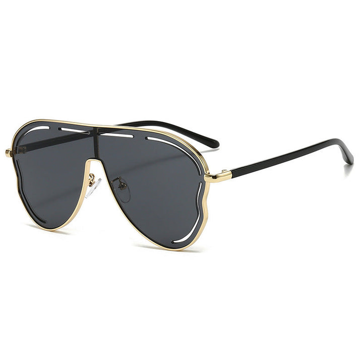 Men's Aviator-Style Shield Sunglasses Kalsten
