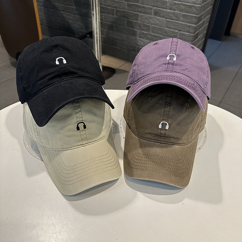Unisex Cotton Twill Cap with Unique Music Emblem Kalsten